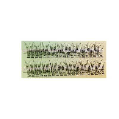 China Natural Soft Eyelash Mixed style 80 times Natural Thick False Eyelashes Mink Eyelashes Pure Handmade Artificial mink Eyelashes Fairy fish tail type A for sale