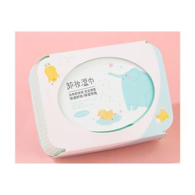 China Make-up Removal Wipes OEM adult disposable Face Wet towel Organic cleansing Make-up Remover wet towel Y-6620 for sale