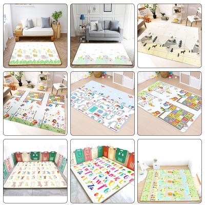 China Eco-friendly.anti-slip.water-proof Child Play Mats Hongshi Soft XPE Foam Foldable Kids Baby Play Mat Great For Baby for sale