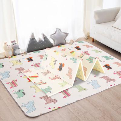 China Eco - Friendly Children 's Baby Mats XPE Foam Folding Baby Play Mat Eco - Friendly for sale