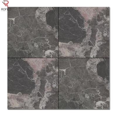 China Vietnam Modern Hotel Price Ceramic Tiles High Gloss Gray Gray Polished Floor Tiles for sale