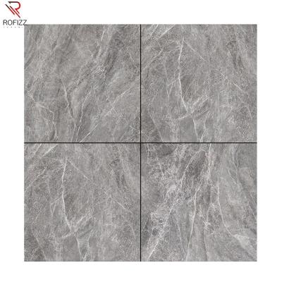 China Modern Glazed Polished Tile Gray Color Marble Porcelain Floor Tiles for sale