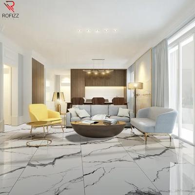 China Waterproof+ECO-Friendly+Self-adhesive 1800x900mm Cararra White Large Size Slab Polished Porcelain Tile for sale