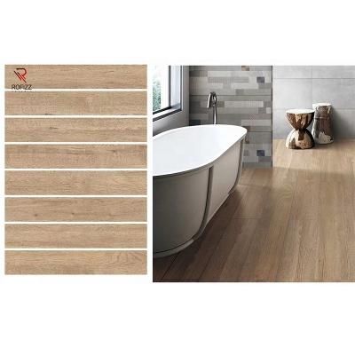 China 200*1200 Mm Dirt-resistant Rustic Ceramic Anti Slip Porcelain Wood Texture Floor Tiles for sale