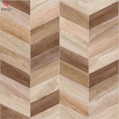 China cheap gloss Dirt-resistant Matt Wood Texture Ceramic Tile prices for floor tiles for living room for sale