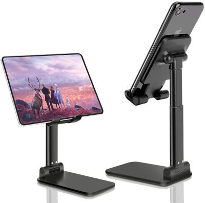 China Desk Stand for Phone/Table Stand 2020 Laptop Stand Adjustable Desktop Cell Phone Holder Stand for iPhone iPad for sale