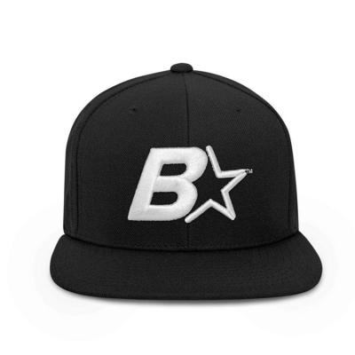 China Customized COMMON Premium Customized Cotton Hat Sun Protection 3D Embroidery Brim Hip Hop Snapback Flat Hat For Sale for sale