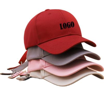 China COMMON Promotional Logo Custom Dad Hats Cotton 3D Embroidery 6 Panel Structured Baseball Caps Men for sale