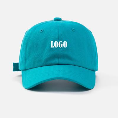 China COMMON Custom Cotton Sports Logo Embroidery Dad Hat 100% Unstructured Adult Hats for sale