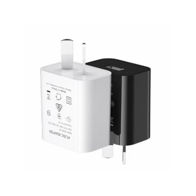 China Mobile Phone 5v 2a Australian Standard 5w Fast Charger Universal Travel USB Charger Head for sale