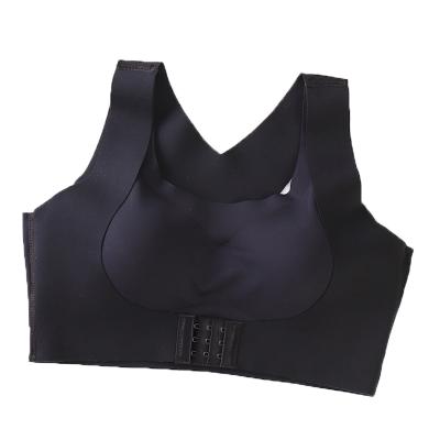 China QUICK DRY bestselling women's seamless radio push up posture corrector orthopedic bra for sale