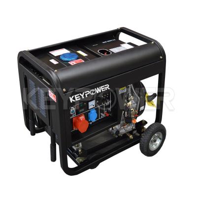 China KEYPOWER 5 KW Gasoline Generator Price Portable Power Generator For Australia 717*545*592 for sale