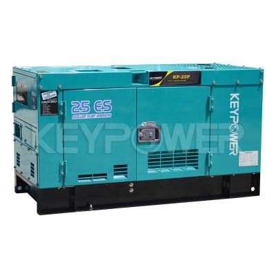 China KEYPOWER 30 KVA Silent Diesel Generator Set Power Engine Price 8 Hours Or 24 Hours Optional for sale