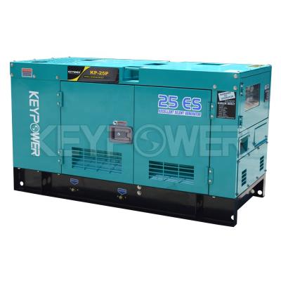 China Diesel Silent Type 30 KVA Genset With Varta Electric Generator Batteries 8 Hours or 24 Hours Optional”- for sale