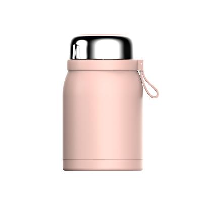 China PORTABLE Insulated Food Jar Thermos For Hot Food Thermal Lunch Box Vacuum Stainless Steel Leakproof Hot Cold Soup Thermo Pink for sale