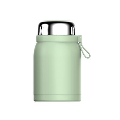 China PORTABLE Insulated Food Jar Thermos For Hot Food Thermal Lunch Box Vacuum Leakproof Stainless Steel Hot Cold Soup Thermo Green for sale