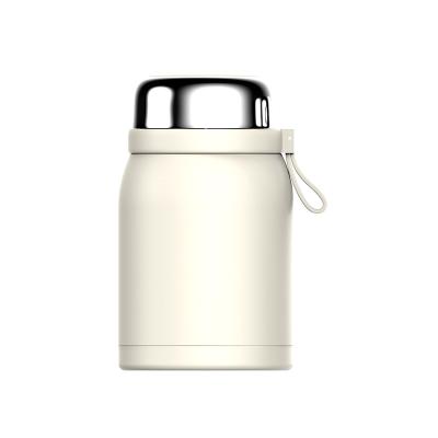 China PORTABLE Insulated Food Jar Thermoses for Hot Food Lunch Box Vacuum White Leakproof Hot Cold Soup Thermos Stainless Steel for sale