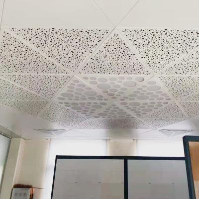 China Artistic Ceiling Decorative Aluminum Ceilings Design Tiles 60X60 Metal Aluminum Panels For Ceiling Cover for sale