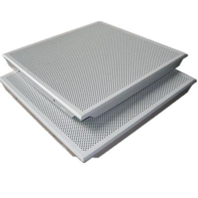 China China Artistic Manufacture Aluminum Perforated Ceilings Clip In Ceiling Tiles for sale