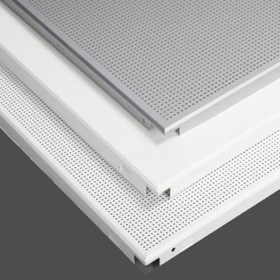 China Artistic Ceilings Breathable Aluminum Perforated Ceiling Panel Metal Ceiling For Hospital for sale