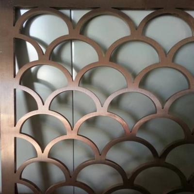 China Artistic Aluminum Aluminum Partition Screen Canopy Metal Ceilings Suspended Ceiling for sale