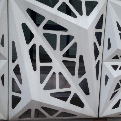 China Artistic Ceilings Exterior Wall Decoration Panel Carved Wall Panels Perforated Metal Ceiling Carved Ceiling for sale