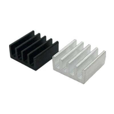 China Electronic Chip Aluminum Graphics Card Heatsink Profile 11*11*5/3mm Heatsink CPU Heat Conduction Block for sale