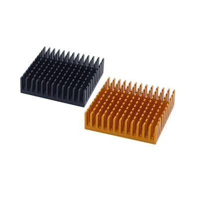 China Motherboard Aluminum Solid Chip Heatsink 32/40*40*11mm Radiator IC Heatsink Aluminum Alloy Electronic Heat Conduction for sale