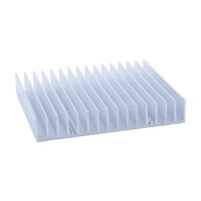 China Aluminum Radiator 100*120*20mm High Power Heat Conduction Fin Electronic Cooling Radiator for sale