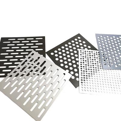 China Corrosion Resistance Stainless Steel Plates Punched Hole Round Punching Mesh Stamping Metal for sale