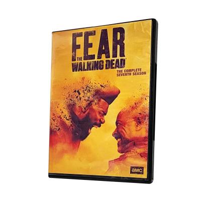 China Fear the Blue Ray Free Shipping 8.5GB The Walking Dead The Last Walking Dead DVD Season 7 Movies 4Discs Factory Wholesale Cartoon CD TV Series Movies DVD for sale