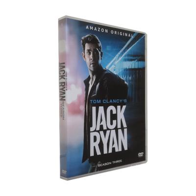 China Free Shipping Blue Ray 8.5GB The Latest Jack Ryan Season 3 Movies 3 DVD Factory Wholesale DVD Cartoon CD TV Series Movies for sale