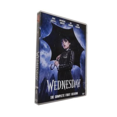 China Wednesday Seasons 1 Free Shipping Blue Ray 8.5GB The Latest DVD Movies 3 Discs Factory Wholesale Cartoon CD TV Series Movies DVD for sale