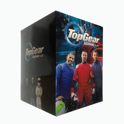 China Factory Wholesale DVD Movies Cartoon Free Shipping Region 1/Region 2 8.5GB Top Gear Season 1-31 Boxset 89Discs Customized for sale