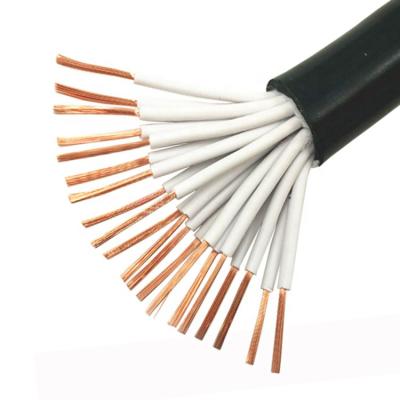 China Dongguan Guangying RVV 20 Core 0.2mm Underground Flexible Flame Retardant Signal Cable for sale