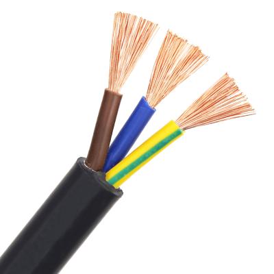 China PVC Dongguan Guangying RVV 3x2.5mm2 3x2.5mm2 PVC 3 Core Electric Power Soft Cable RVV 3x1.5mm2 / RVV 3*2.5 Flex Cable for sale