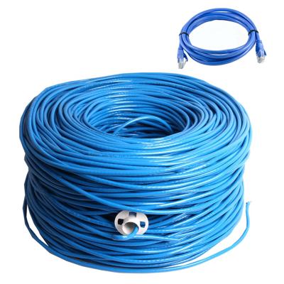 China Dongguan Guangying Indoor Ethernet Network Cat5E UTP Cable 4 Pair 24awg Cable 305m 1000m UTP Cat5E Lan Cable for sale