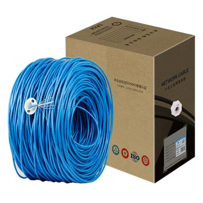 China Dongguan Guangying Network UTP Cable Cat6 / Cat6 Cable / Cat6 1000FT Outdoor GY-Cat6 Internet Cable for sale