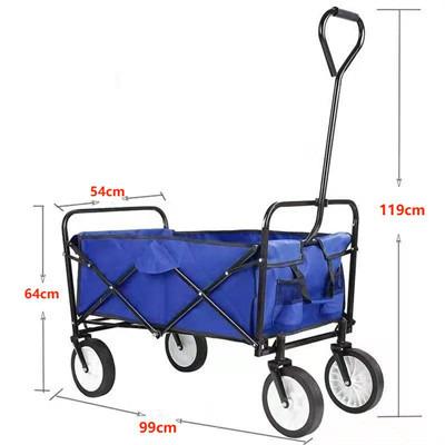 China Eco Folding extended  wagon folding wagon cart garden cart folding wagon for kid for sale