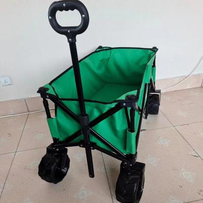 China Shopping High Quality Foldable Beach Cart Folding Wagon Cart for sale