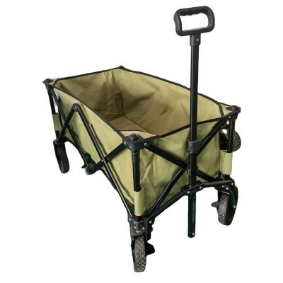 China Shopping outdoor Garden Park Utility kids wagon portable beach trolley cart camping foldable folding wagon for sale