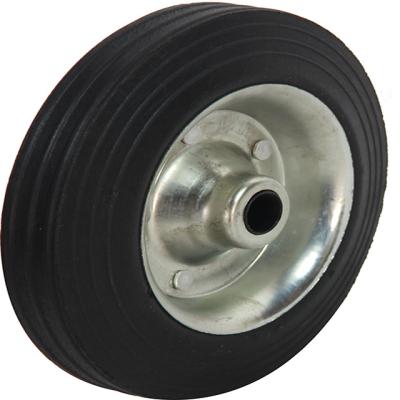 China Farms 220 * 64 mm solid powder wheel forJack/tool truck/9 * 3 rubber powder wheel with 85mm hub for sale