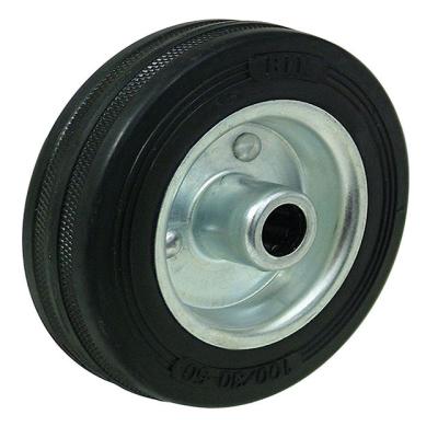 China Other 100/30-50 solid rubber wheel for caster for sale