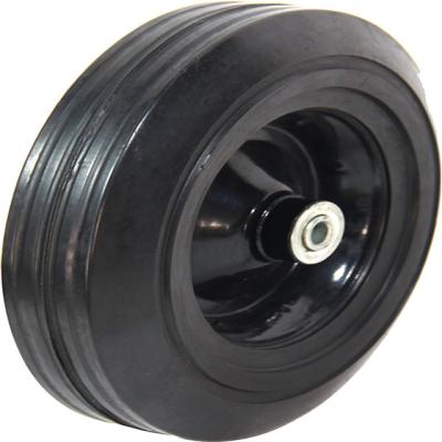 China Other 5 inch solid rubber wheel with bearing for automation equipment,small machinery for sale