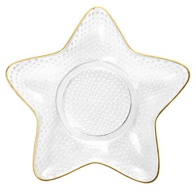 China Home Decoration Cheap Antique Starfish Design Clear Customized Modern Stocked Ice Cream for sale