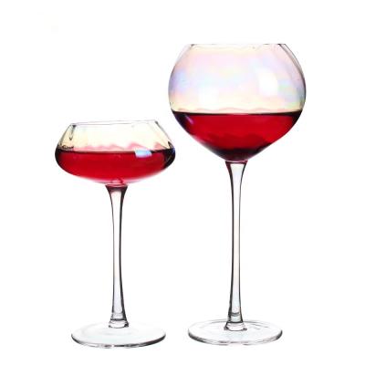 China Viable Hot Design Ready To Ship Long Stem Balloon Shaped Gin Tonic Cocktail Wine Glass for sale