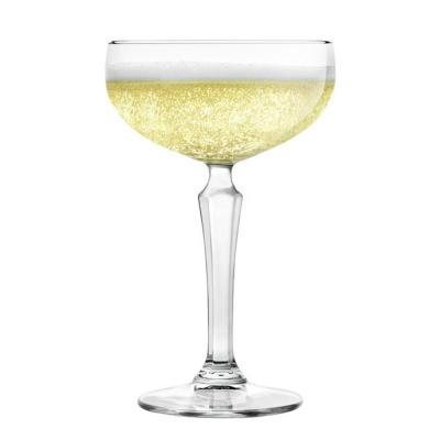 China Camille Supplier Chinese Handmade Champagne Coupe Martini Bar Glass Cocktail Glass for sale