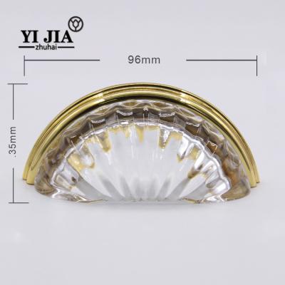 China Luxury Crystal Cabinet Refectory Furniture Dresser Drawer Ring Pulls for sale