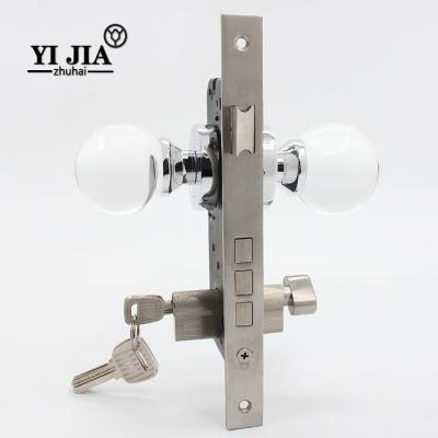 China Latest Popular Design Wooden Doors Round Door Knob Lock for sale