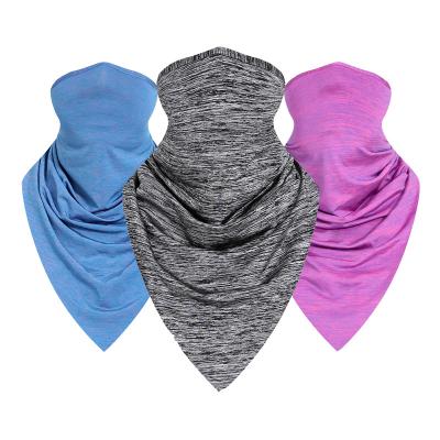 China Quick-drying Quick-drying Outdoor Anti-UV Ice Cool Riding Triangle Scarf Mask for sale